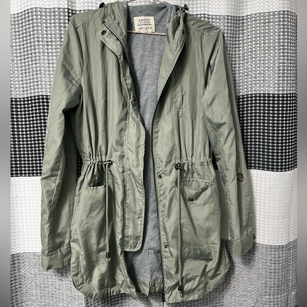 Ashley by 26 International lightweight hooded jacket